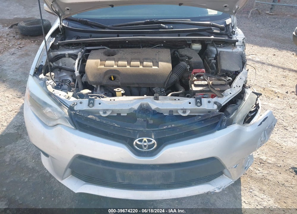 2015 TOYOTA COROLLA L VIN: 5YFBURHE8FP318349