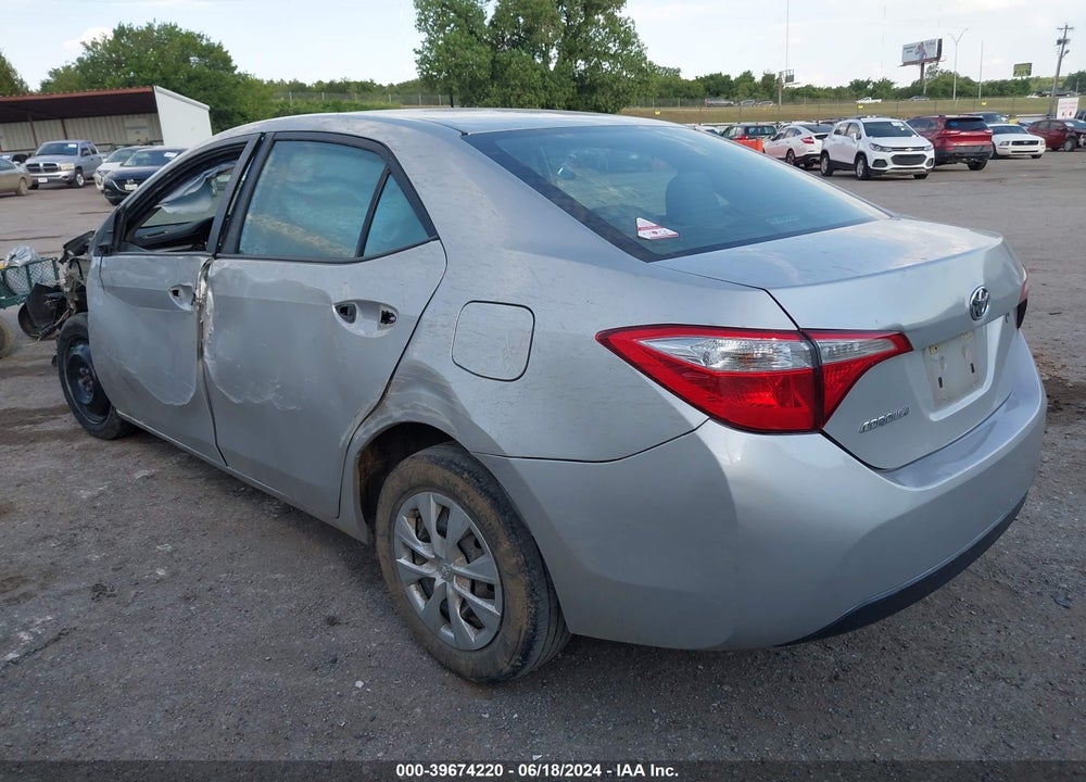 2015 TOYOTA COROLLA L VIN: 5YFBURHE8FP318349
