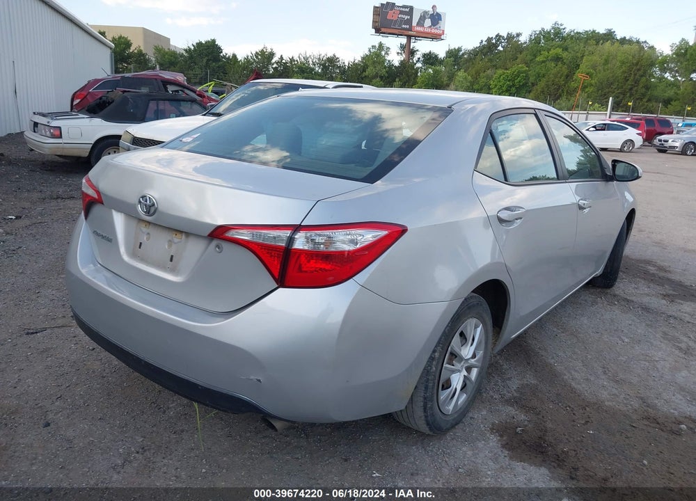 2015 TOYOTA COROLLA L VIN: 5YFBURHE8FP318349