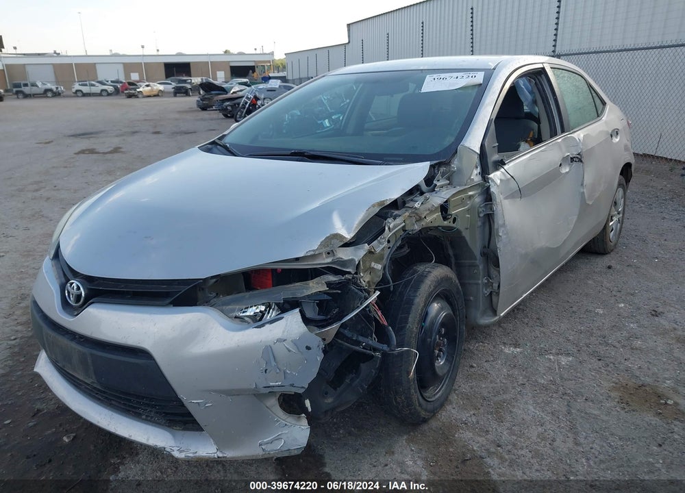 2015 TOYOTA COROLLA L VIN: 5YFBURHE8FP318349