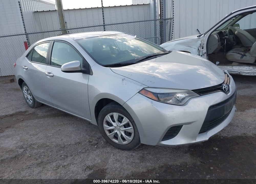 2015 TOYOTA COROLLA L VIN: 5YFBURHE8FP318349