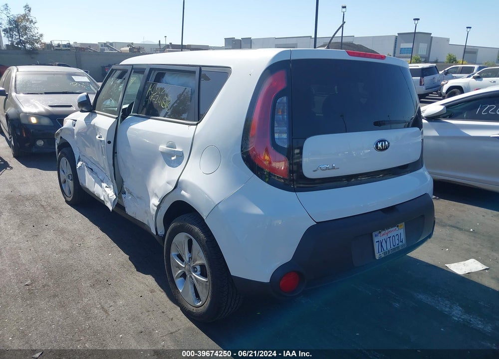 2015 KIA SOUL VIN: KNDJN2A27F7207986