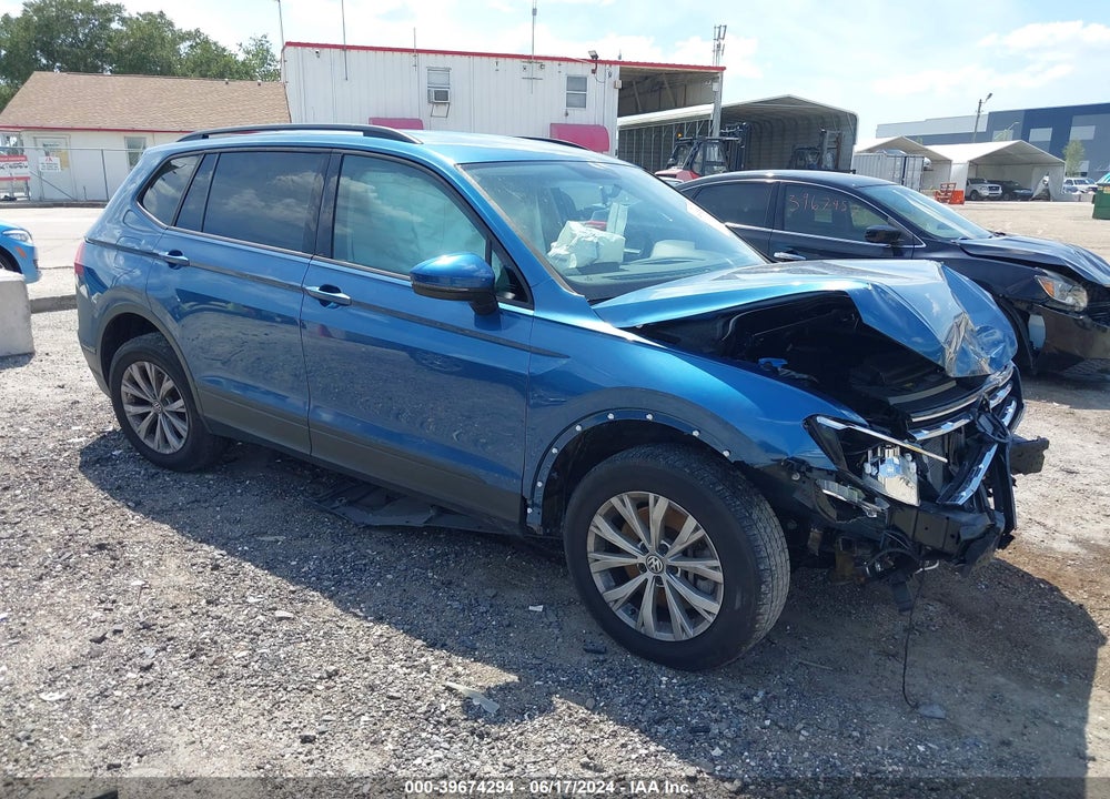 2019 VOLKSWAGEN TIGUAN 2.0T S VIN: 3VV1B7AX7KM155763