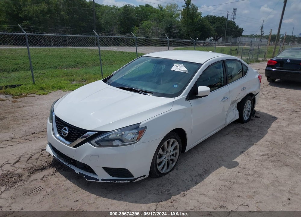 2018 NISSAN SENTRA SV VIN: 3N1AB7AP5JL644474