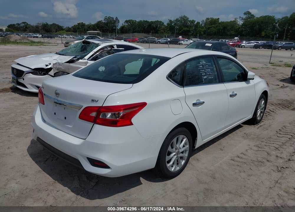2018 NISSAN SENTRA SV VIN: 3N1AB7AP5JL644474