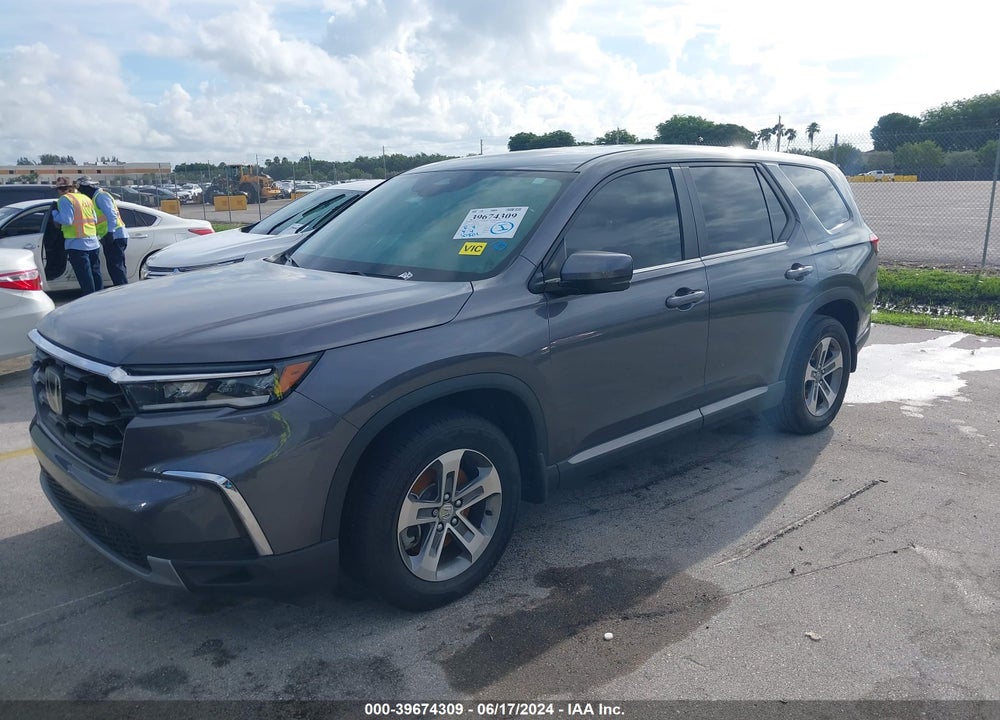 2024 HONDA PILOT 2WD EX-L 7 PASSENGER VIN: 5FNYG2H57RB009450