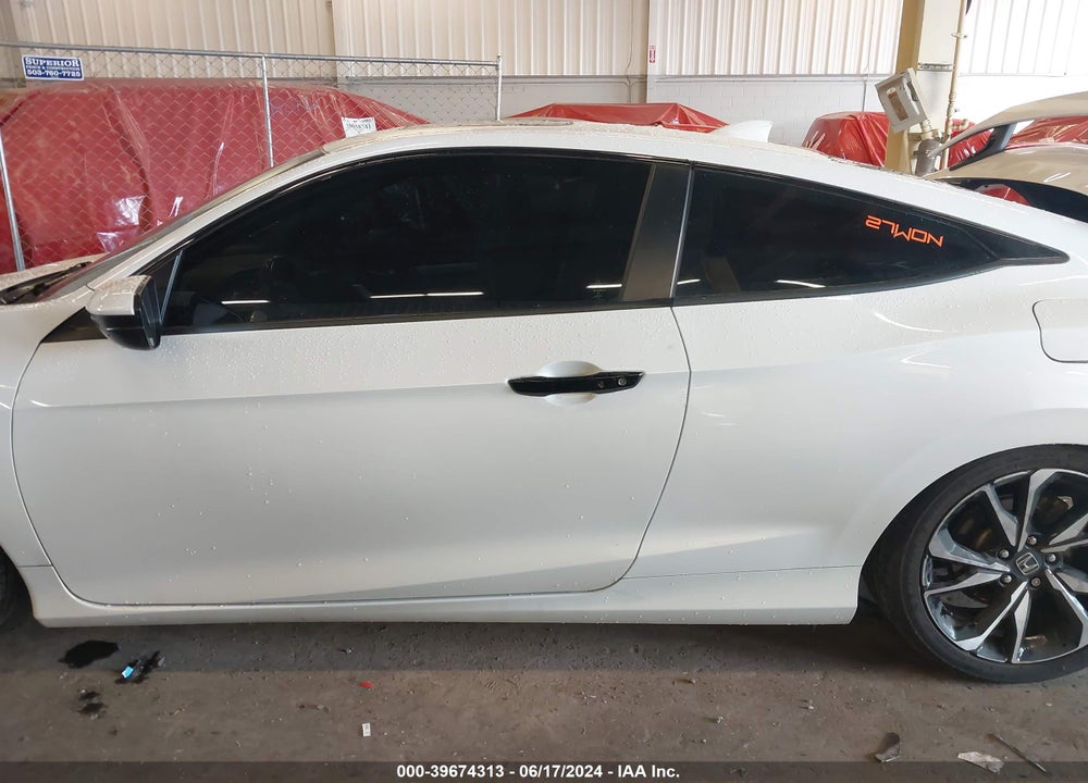 2019 HONDA CIVIC SI VIN: 2HGFC3A55KH752290