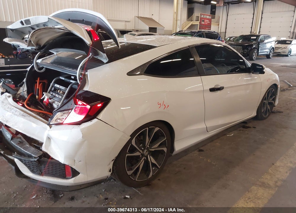 2019 HONDA CIVIC SI VIN: 2HGFC3A55KH752290