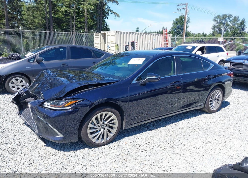 2019 LEXUS ES 300H ULTRA LUXURY VIN: 58AB21B13KU002811
