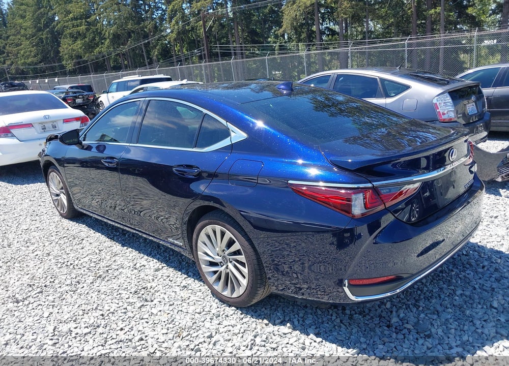 2019 LEXUS ES 300H ULTRA LUXURY VIN: 58AB21B13KU002811
