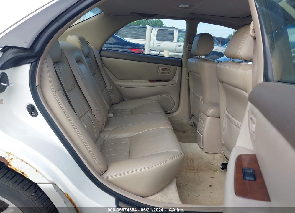 2001 LEXUS ES 300 VIN: JT8BF28G910340350