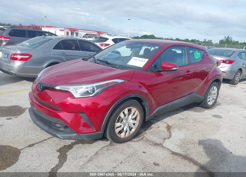 2019 TOYOTA C-HR LE VIN: NMTKHMBX5KR074693