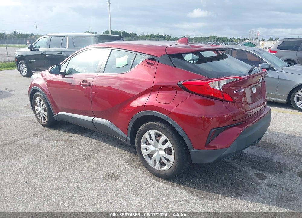 2019 TOYOTA C-HR LE VIN: NMTKHMBX5KR074693