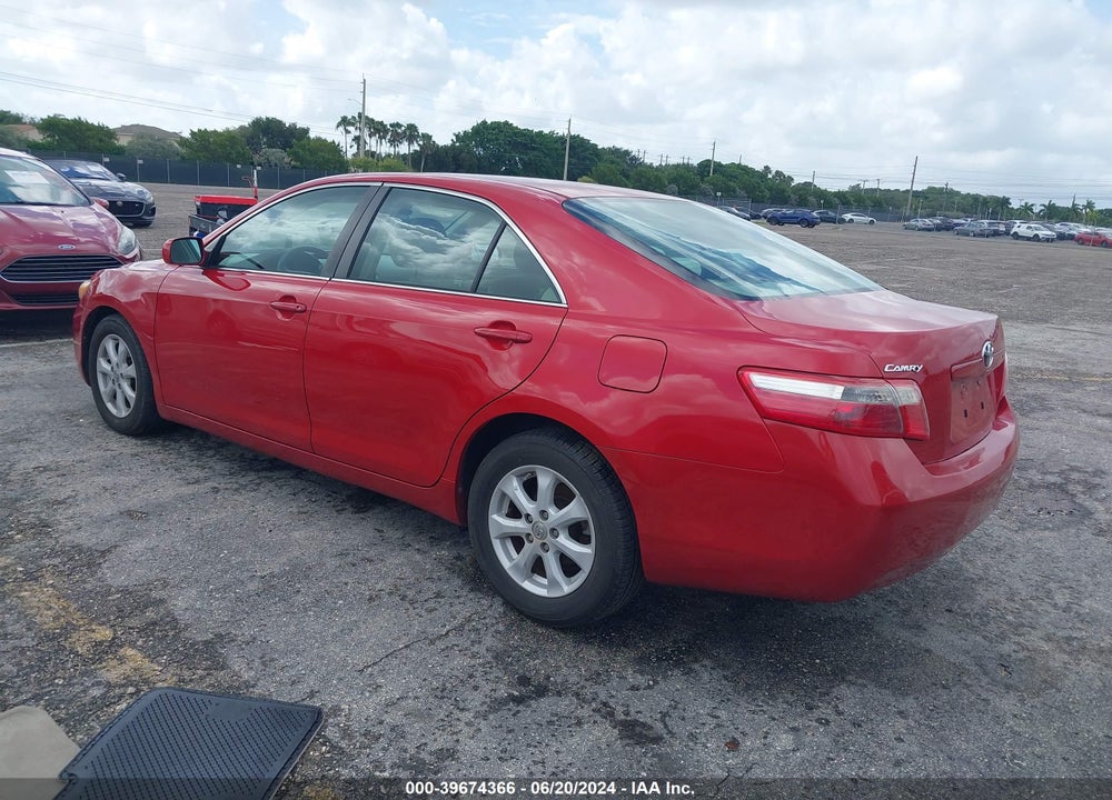 2008 TOYOTA CAMRY LE VIN: 4T4BE46K38R014460