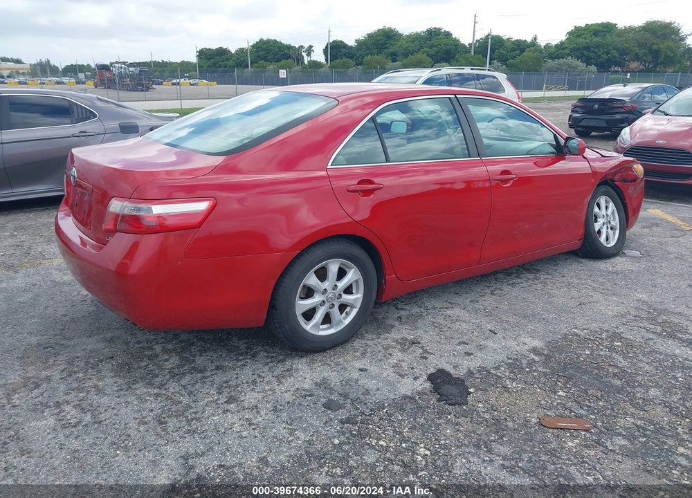2008 TOYOTA CAMRY LE VIN: 4T4BE46K38R014460