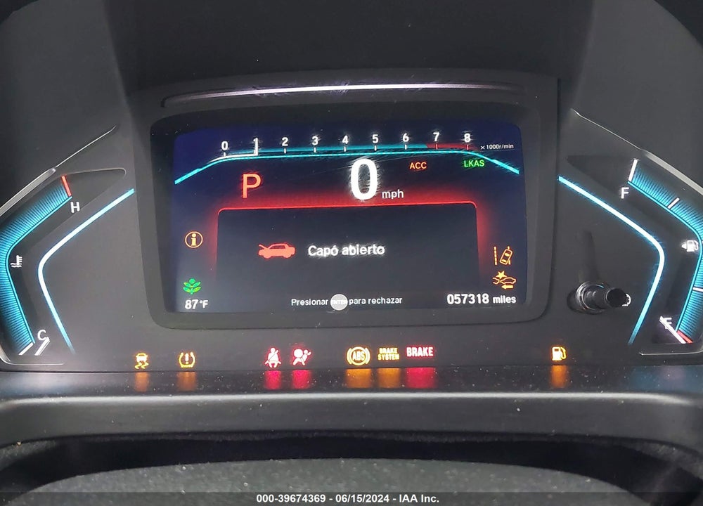 2019 HONDA ODYSSEY EX-L VIN: 5FNRL6H76KB030319