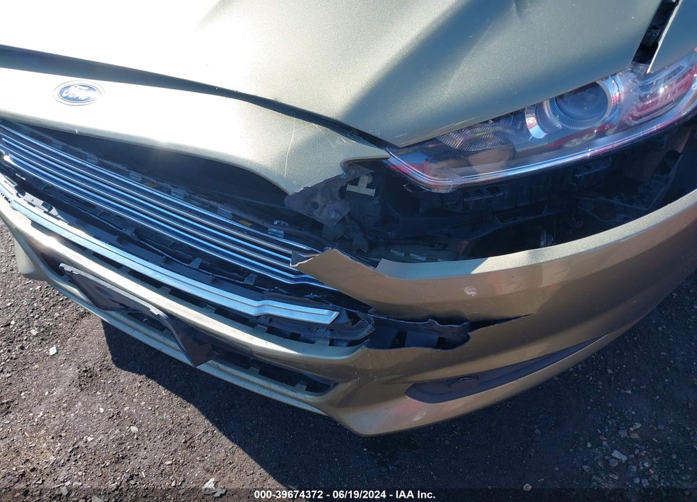 2013 FORD FUSION S VIN: 3FA6P0G71DR142345