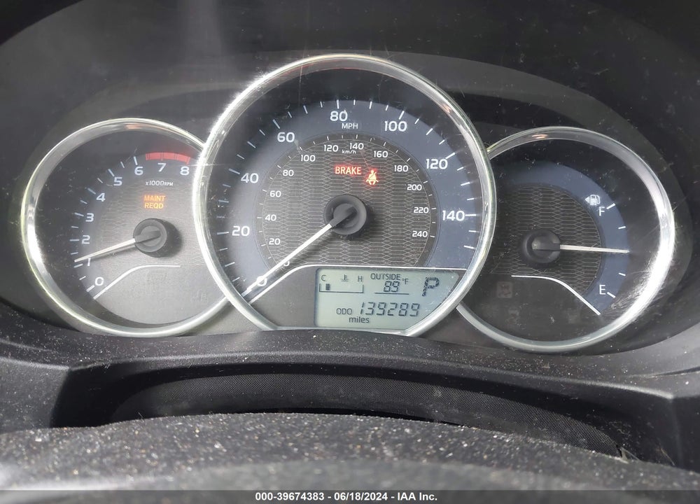 2014 TOYOTA COROLLA LE PREMIUM VIN: 5YFBURHE8EP061790