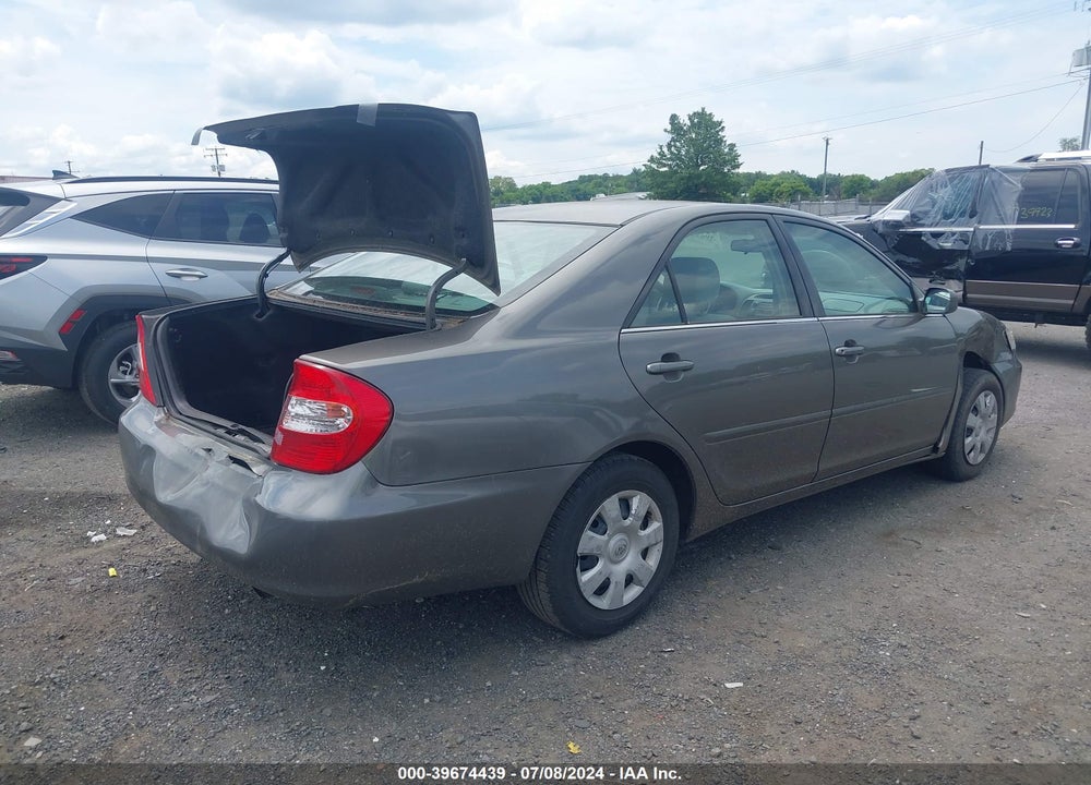2004 TOYOTA CAMRY VIN: 4T1BE32K64U867066