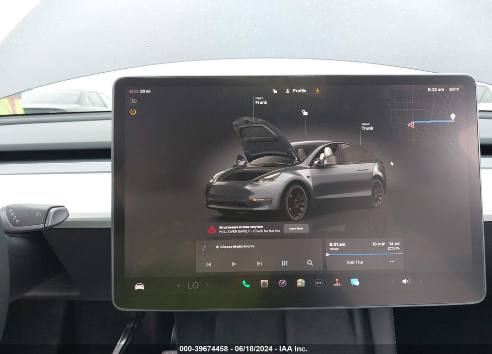 2022 TESLA MODEL Y PERFORMANCE DUAL MOTOR ALL-WHEEL DRIVE VIN: 7SAYGDEF0NF521783