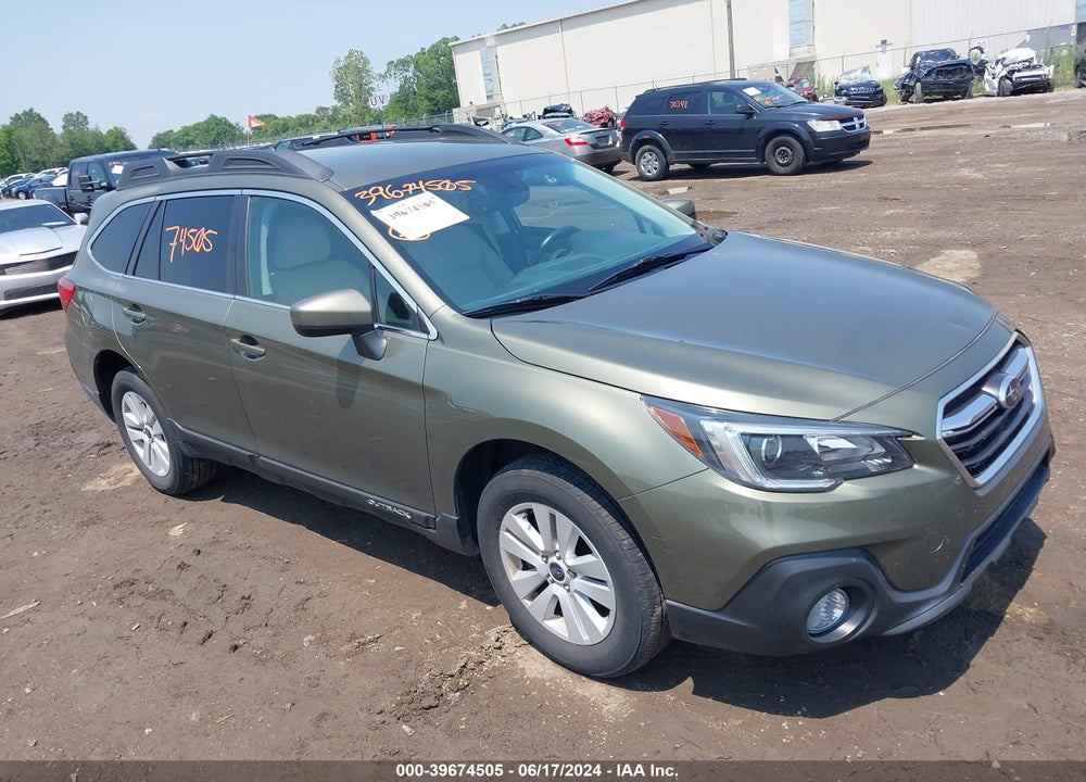 2019 SUBARU OUTBACK 2.5I PREMIUM VIN: 4S4BSAFC2K3347594