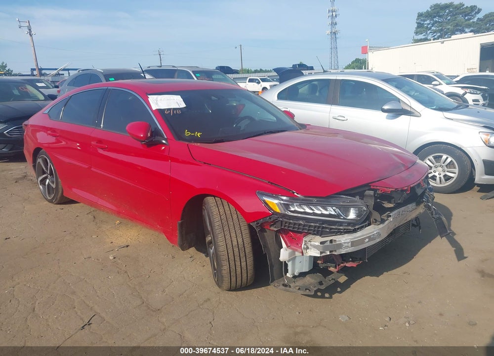 2020 HONDA ACCORD SPORT 2.0T VIN: 1HGCV2F38LA017740