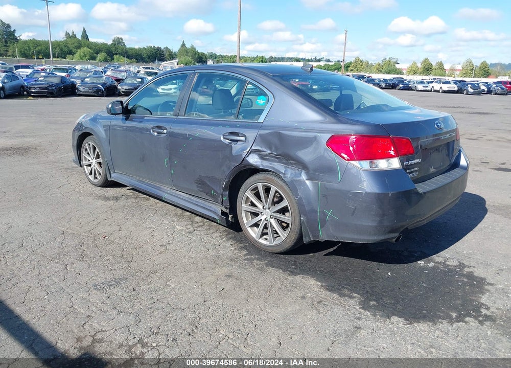 2014 SUBARU LEGACY 2.5 I SPORT VIN: 4S3BMBH6XE3016309