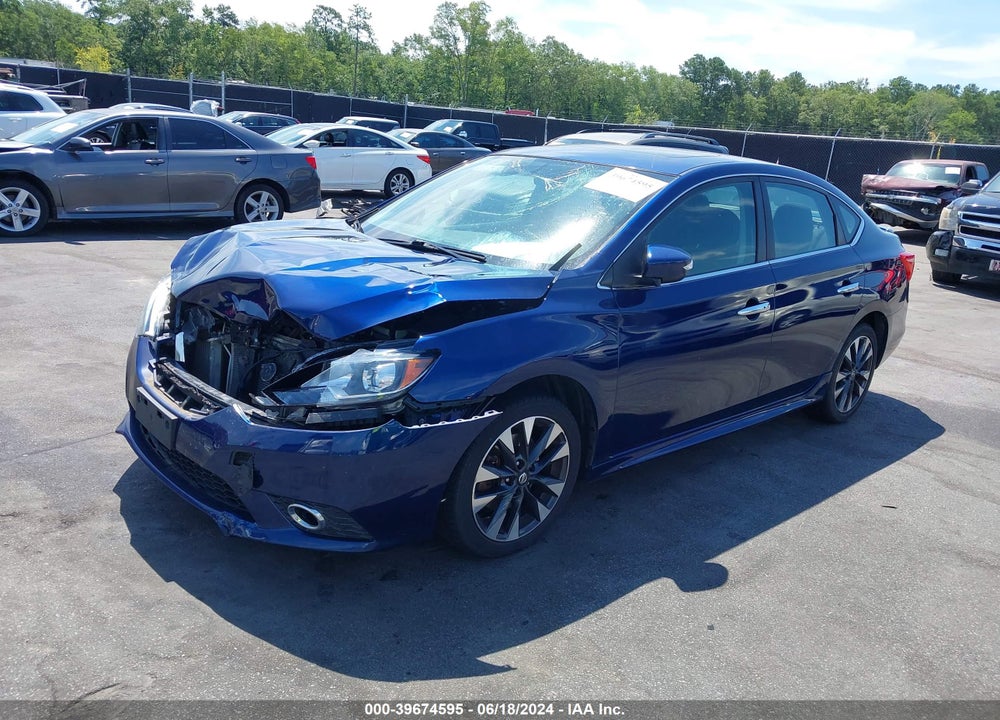 2017 NISSAN SENTRA SR TURBO VIN: 3N1CB7AP5HY339725