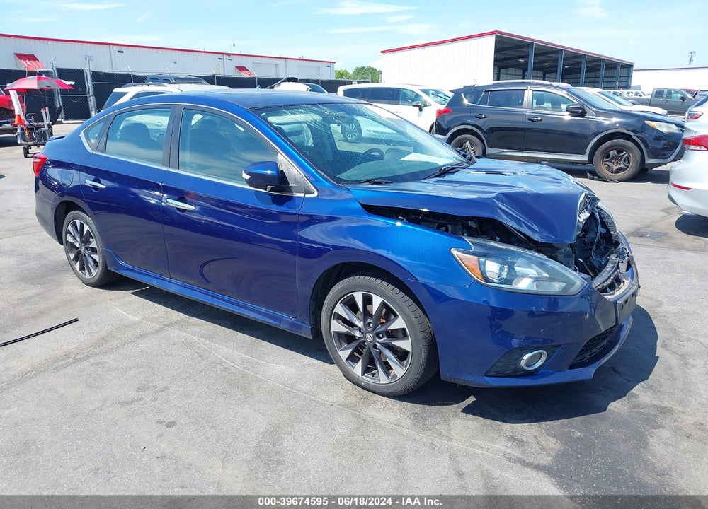 2017 NISSAN SENTRA SR TURBO VIN: 3N1CB7AP5HY339725