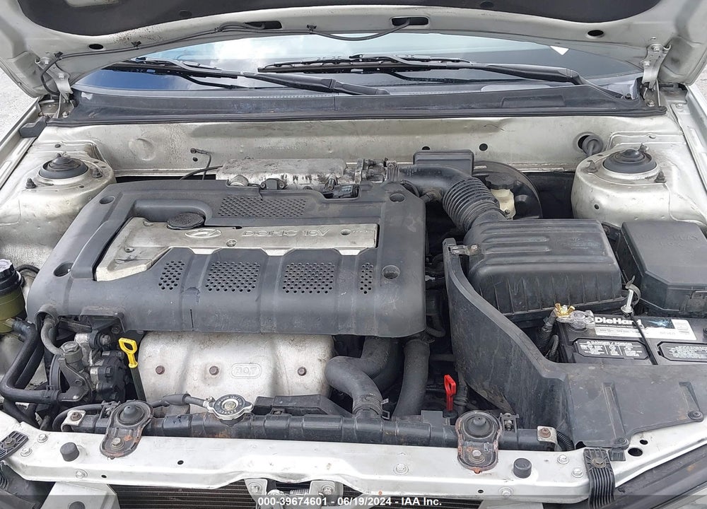 2002 HYUNDAI ELANTRA GLS VIN: KMHDN45D12U412974