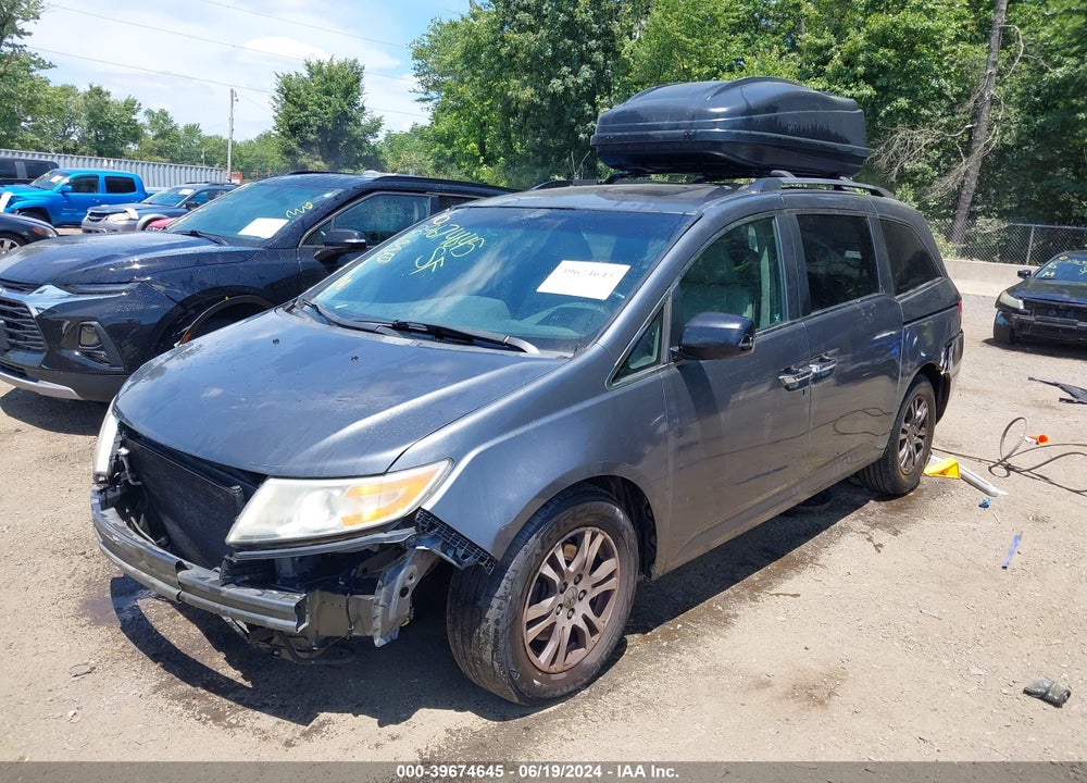 2012 HONDA ODYSSEY EX-L VIN: 5FNRL5H67CB028050