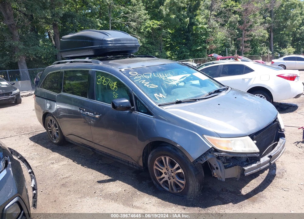 2012 HONDA ODYSSEY EX-L VIN: 5FNRL5H67CB028050