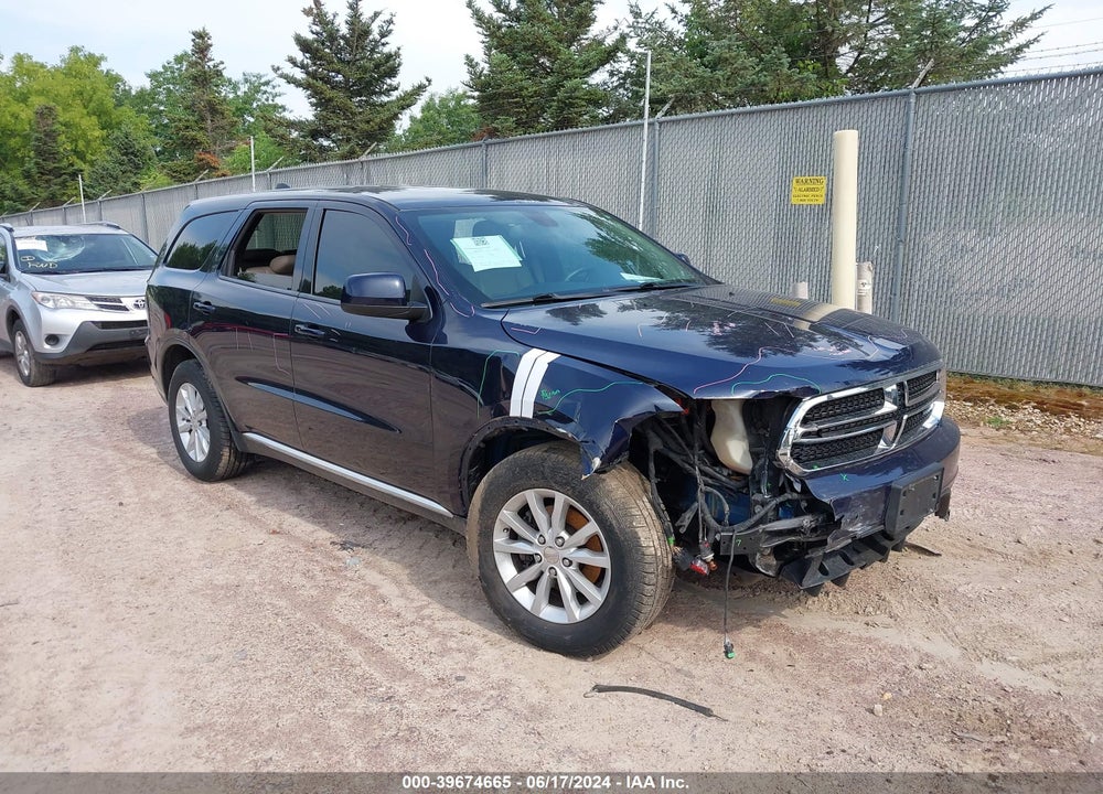 2014 DODGE DURANGO SXT VIN: 1C4RDJAG2EC971178