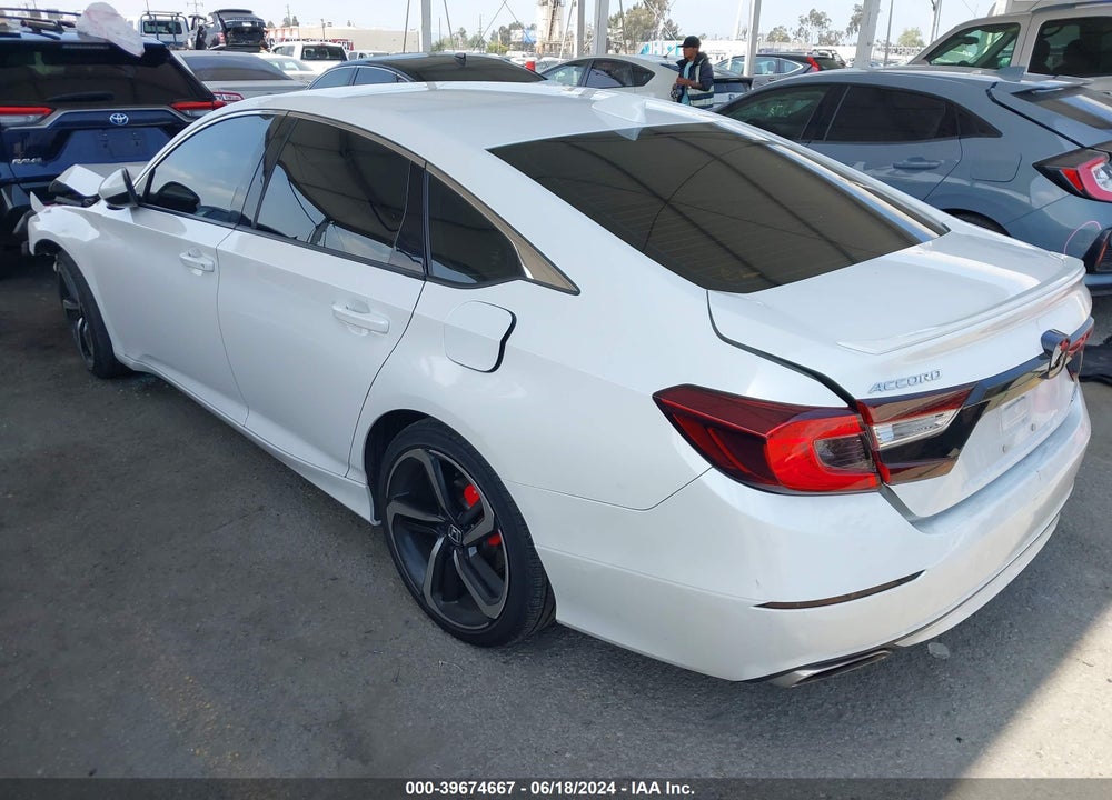 2019 HONDA ACCORD SPORT VIN: 1HGCV1F39KA079320