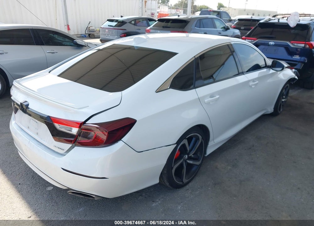 2019 HONDA ACCORD SPORT VIN: 1HGCV1F39KA079320
