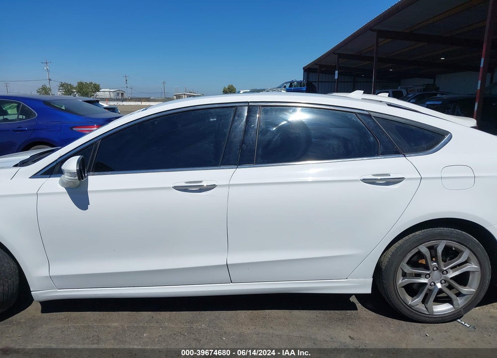 2019 FORD FUSION SEL VIN: 3FA6P0CD8KR150872