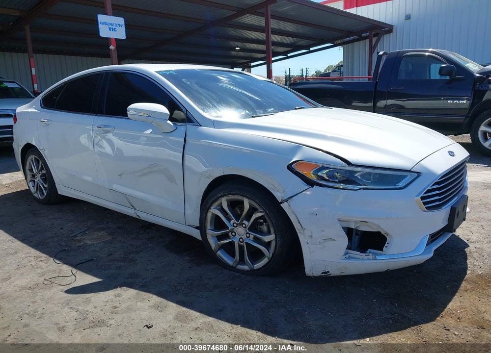 2019 FORD FUSION SEL VIN: 3FA6P0CD8KR150872