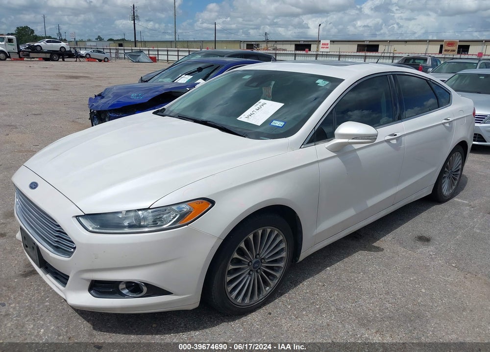 2014 FORD FUSION TITANIUM VIN: 3FA6P0K90ER169434