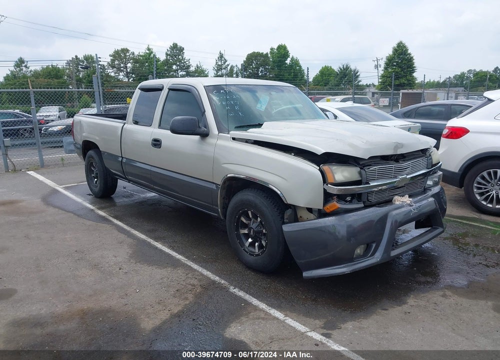 2004 CHEVROLET SILVERADO 1500 LS VIN: 2GCEC19V541236087