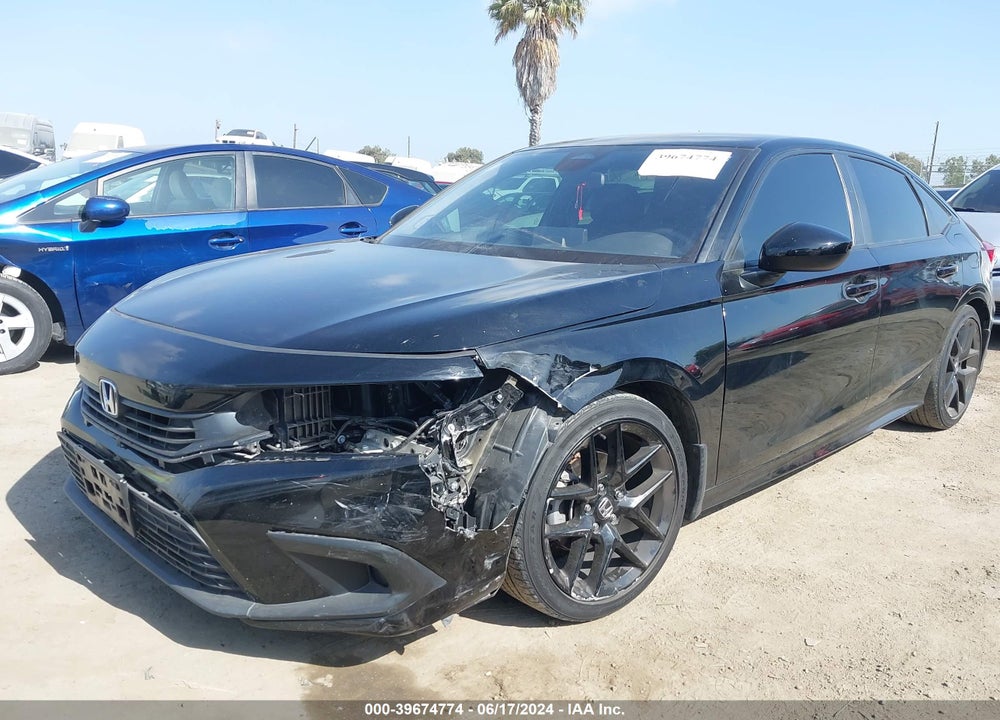 2022 HONDA CIVIC SPORT VIN: 2HGFE2F50NH516339