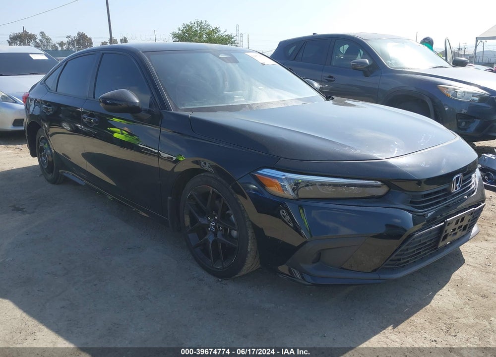 2022 HONDA CIVIC SPORT VIN: 2HGFE2F50NH516339