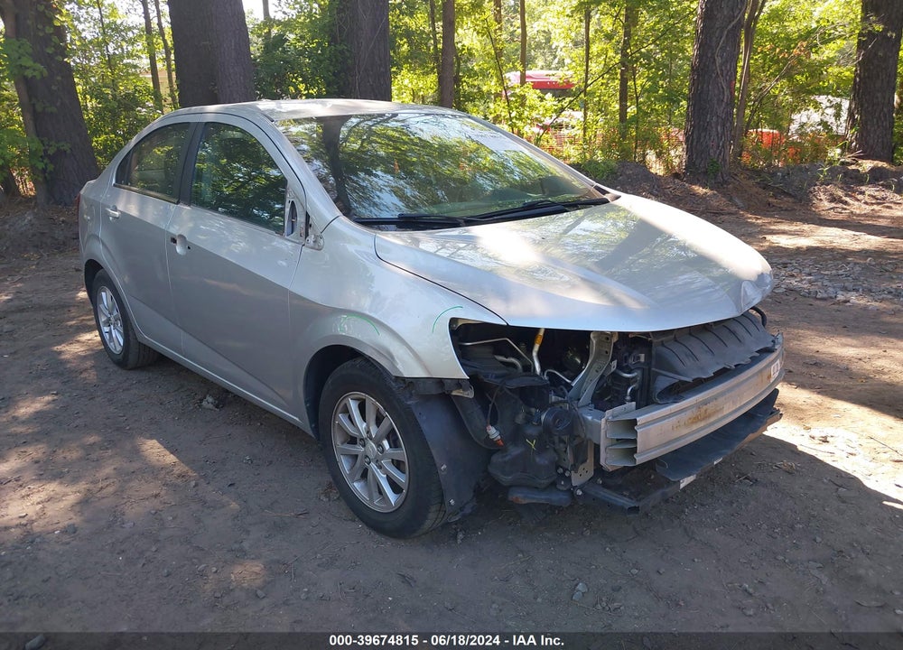 2017 CHEVROLET SONIC LT AUTO VIN: 1G1JD5SH9H4124791
