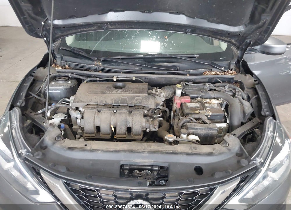 2017 NISSAN SENTRA SV VIN: 3N1AB7APXHL706381