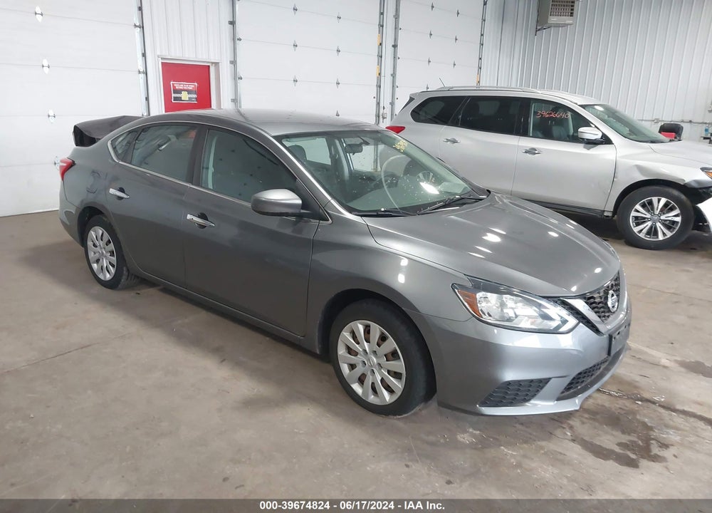 2017 NISSAN SENTRA SV VIN: 3N1AB7APXHL706381