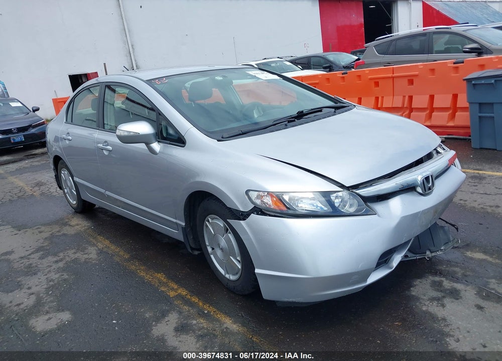 2008 HONDA CIVIC HYBRID VIN: JHMFA36258S014220