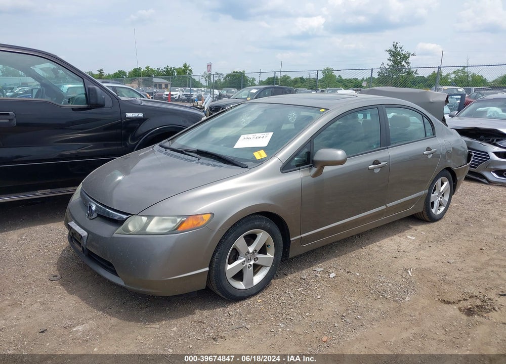 2006 HONDA CIVIC EX VIN: 1HGFA16816L074093