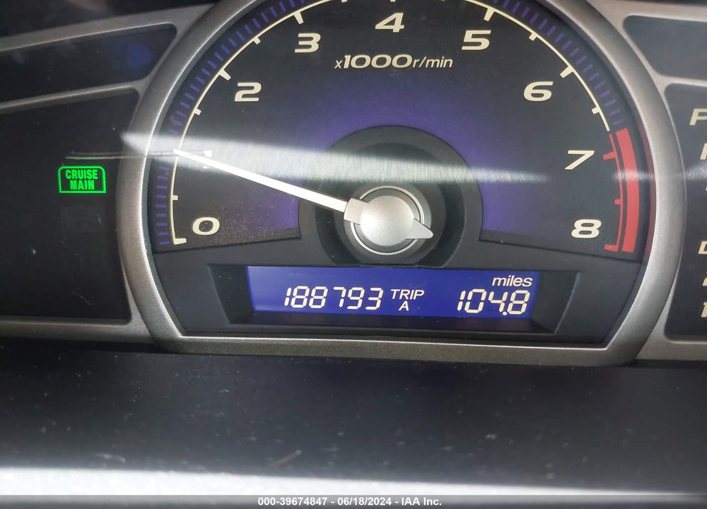 2006 HONDA CIVIC EX VIN: 1HGFA16816L074093