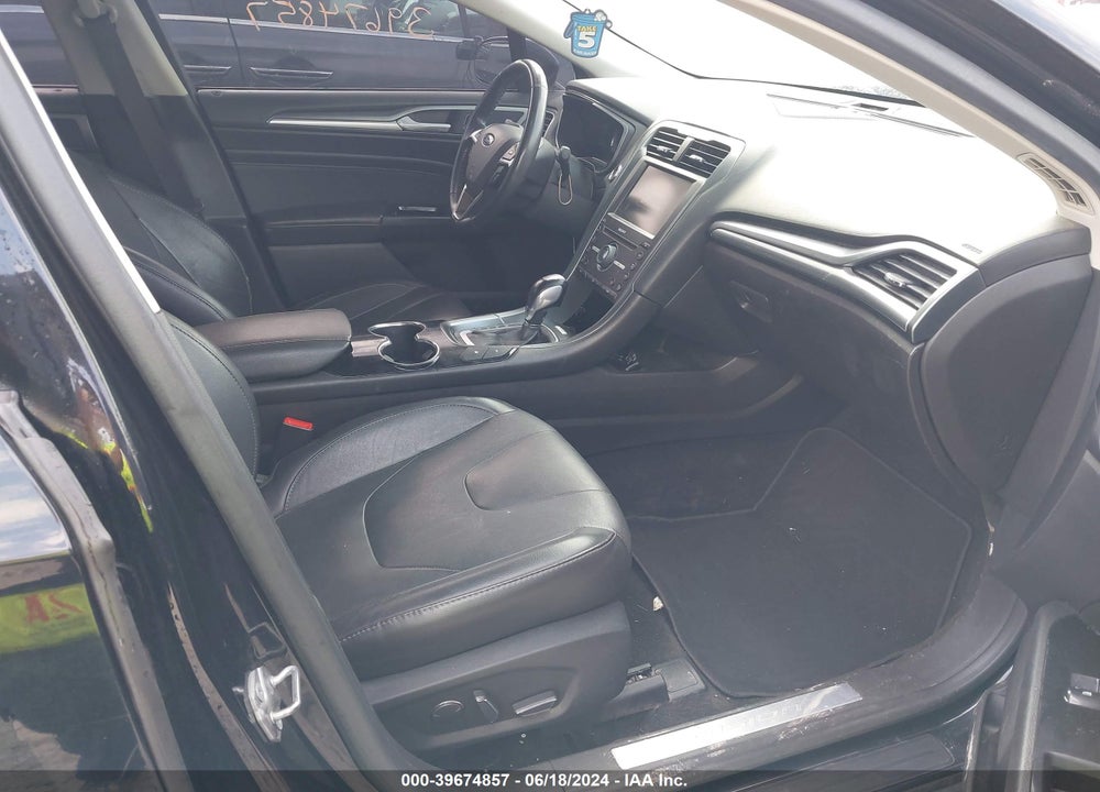 2016 FORD FUSION ENERGI TITANIUM VIN: 3FA6P0SU9GR128484