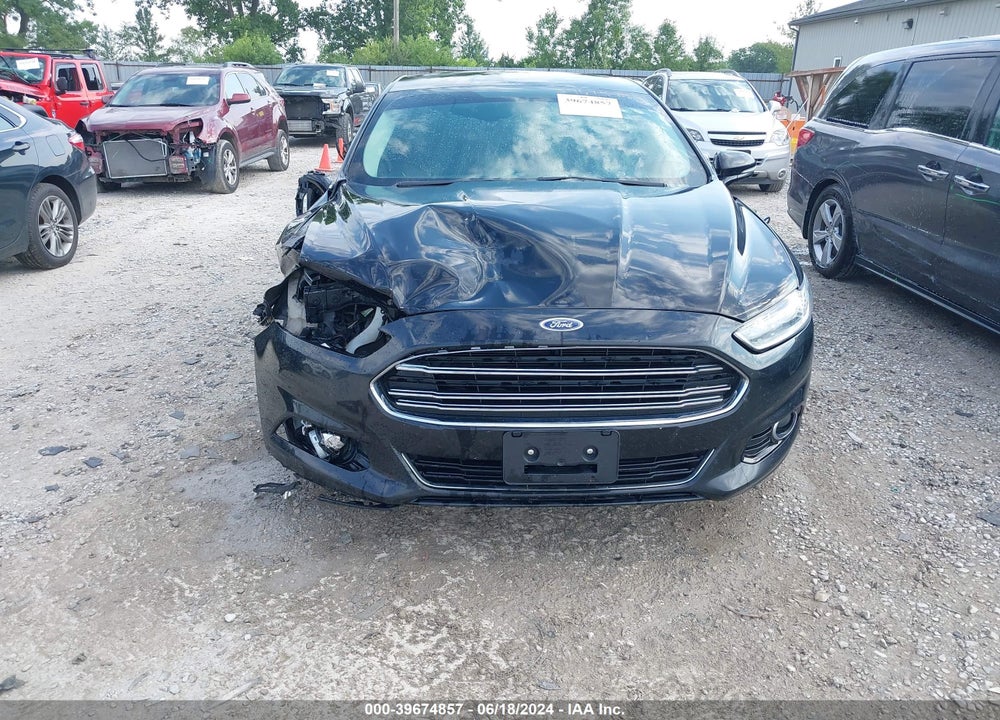 2016 FORD FUSION ENERGI TITANIUM VIN: 3FA6P0SU9GR128484
