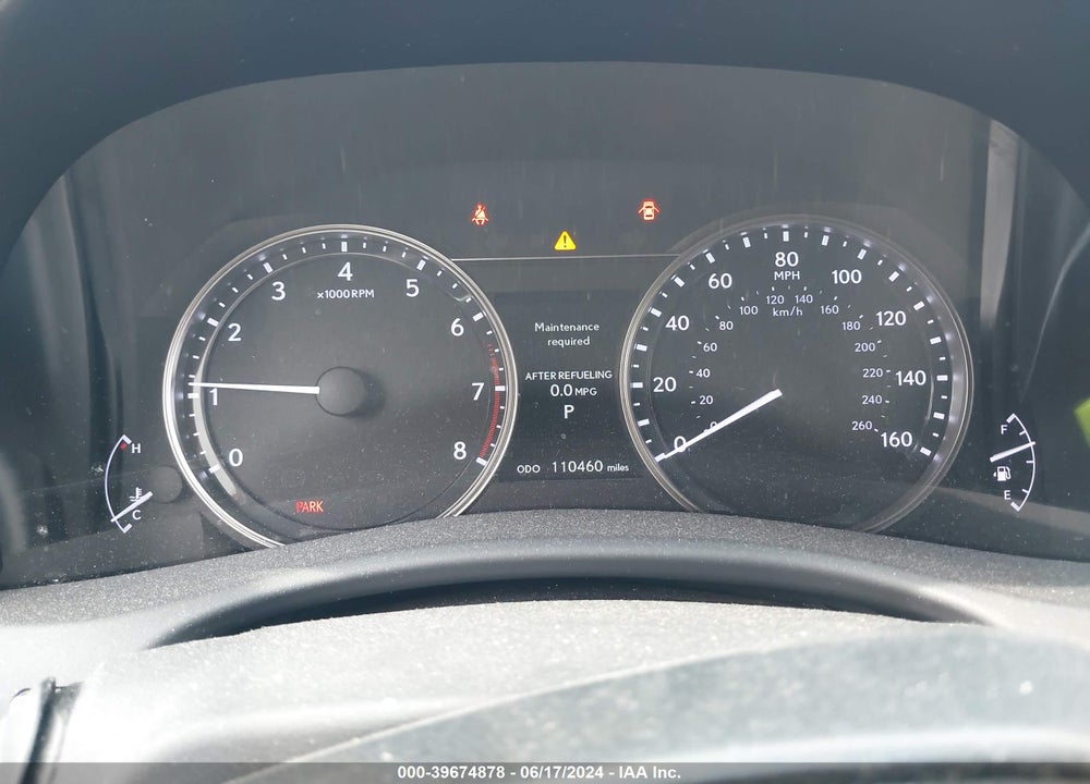 2013 LEXUS GS 350 VIN: JTHBE1BLXD5016947